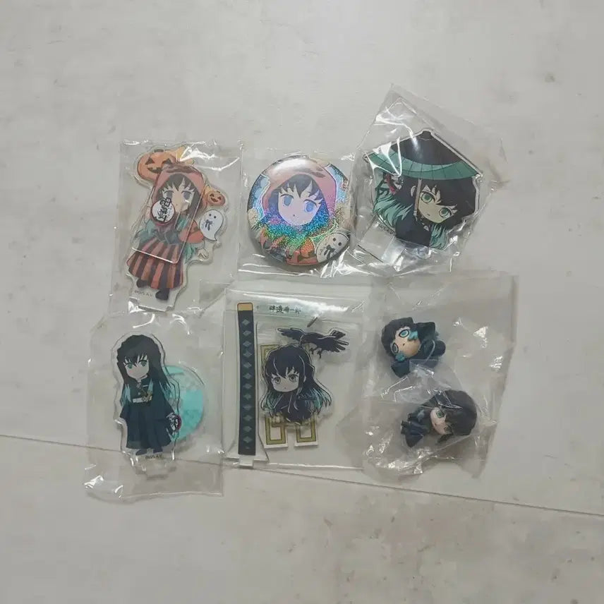 [BUNJANG] Demon Slayer Muichiro Tokito Bundle Set / 귀멸의칼날 무이치로 굿즈 일괄