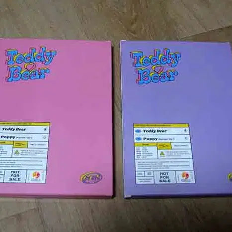 [BUNJANG] STAYC Signed CD: Teddy Bear 2 Type Set / 스테이씨 (STAYC) -친필싸인 CD : Teddy Bear 2종 세트