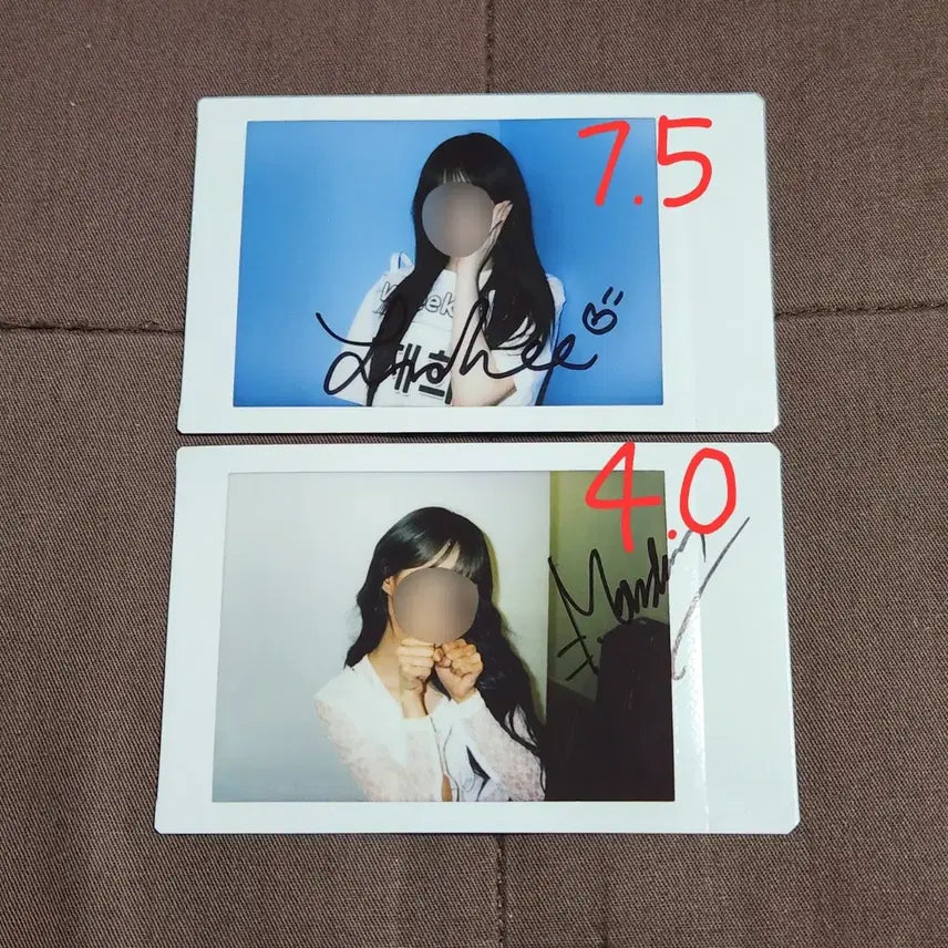 [BUNJANG] Weeekly Signed Polaroids (Photocards) - Soojin, Monday, Jihan, Jaehee, Jiyoon, Soeun, Joa / 위클리 Weeekly 싸인 폴라 포카 이수진먼데이박소은이재희지한조아아육대