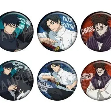 [BUNJANG] Jujutsu Kaisen Shibuya Incident Takara Tomy Can Badge - Yuji, Megumi, Choso, Naoya / 주술회전 사멸회유 타카라토미 가레키 캔뱃지 유지 메구미 쵸소우 나오야