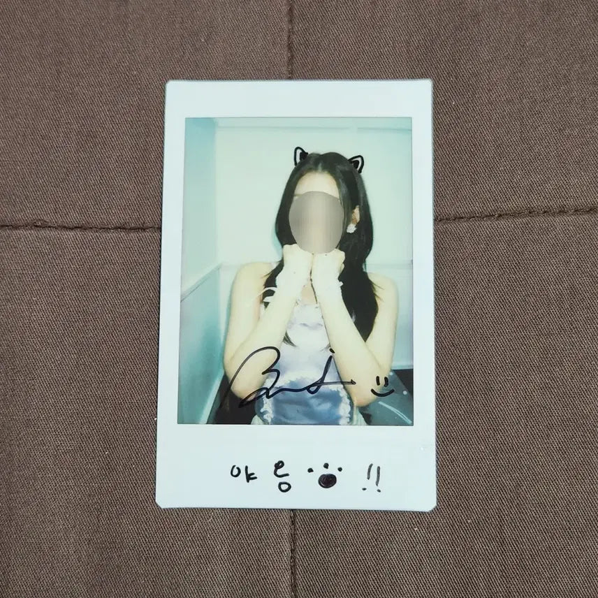 [BUNJANG] Dreamnote Bonny Signed Polaroid Photocard POB / 드림노트 Dreamnote 보니 싸인 폴라로이드 포카 미공포