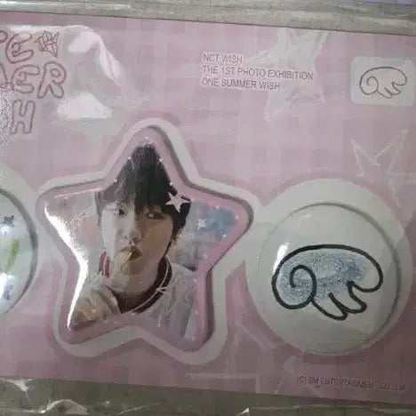 [BUNJANG] NCT WISH Summer Wish Pin Button Sakuya / 엔시티 위시 여름 전시회 썸머 위시 핀버튼 사쿠야