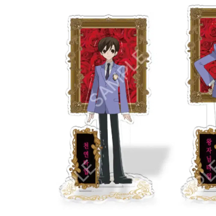 [BUNJANG] Ouran High School Host Club Haruhi Acrylic Diorama / 오란고교호스트부 오란고교사교클럽 하루히 투니크 아크릴 디오라마