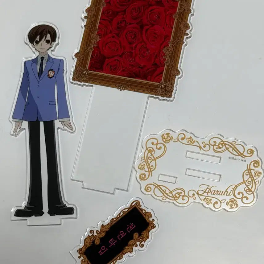 [BUNJANG] Ouran High School Host Club Haruhi Acrylic Diorama / 오란고교호스트부 오란고교사교클럽 하루히 투니크 아크릴 디오라마