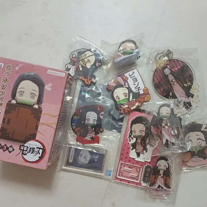 [BUNJANG] Demon Slayer Nezuko Goods Bundle Set / 귀멸의칼날 네즈코 굿즈 일괄