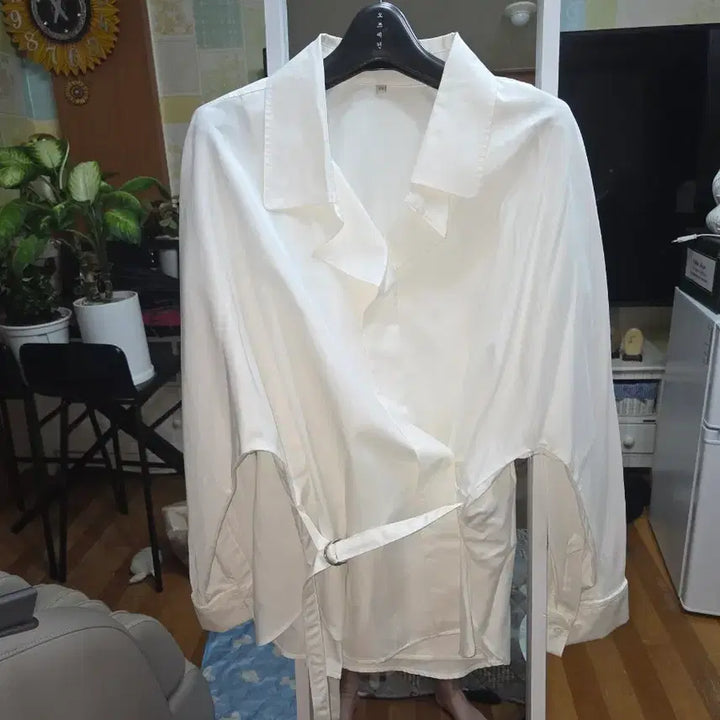 [BUNJANG] Luxury Brand White Silk Cotton Blend Women&