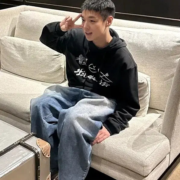 [BUNJANG] Park Ji Hoon (Wanna One) Group Hoodie / 왕사남 후드티 박지훈 양도