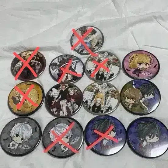 [BUNJANG] Death Note Lucky Draw Can Badge / 데스노트 일본 럭키 캔뱃지