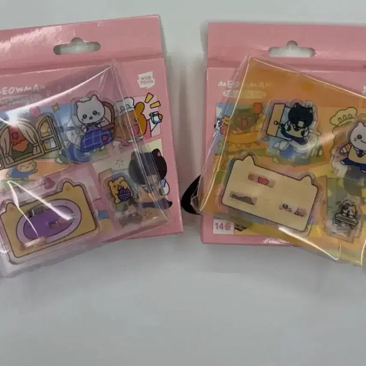 [BUNJANG] Nya-han Namja Choonbae Acrylic Stand Set / 냐한남자 춘배 아크릴스탠드/2종세트