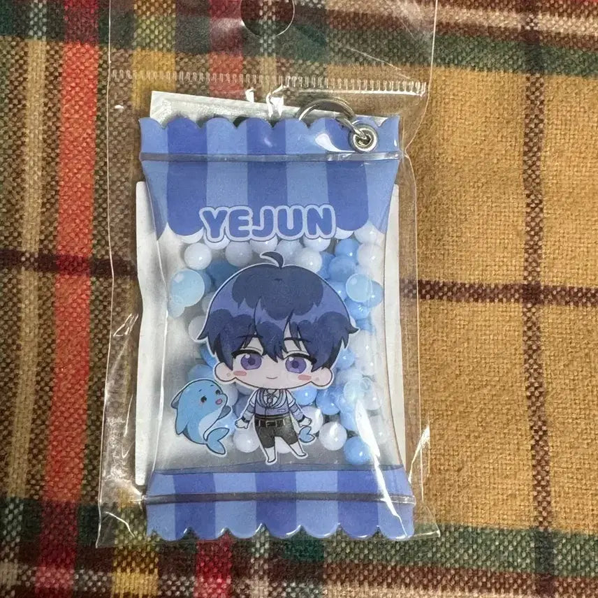 [BUNJANG] PLAVE Aniple Plus Collaboration Glass Bead Keychain (Yesjun, Noah, Bamby, Eunho, Hamin) - Sealed / 플레이브 애니플러스 콜라보 구슬 키홀더 미개봉(예준노아밤비은호하민)