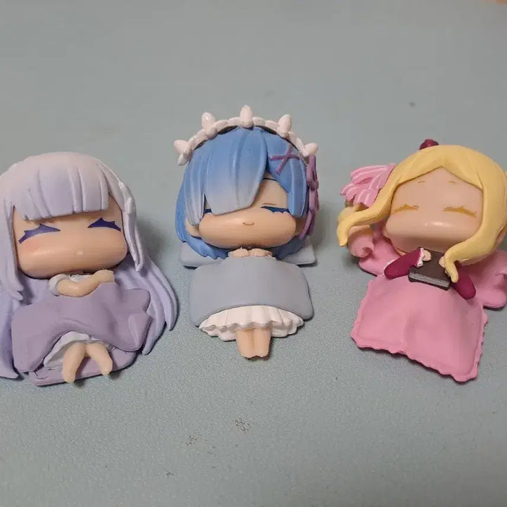 [BUNJANG] Re:Zero Onesiesuch Fun Gacha 3-Piece Bundle Set / 리제로 오네무탄 가챠 3개 일괄