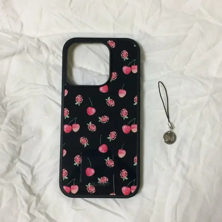 [BUNJANG] Glonny Black Cherry Bumper Case iPhone 15 Pro / 글로니 BLACK CHERRY BUMPER CASE 아이폰 15프로