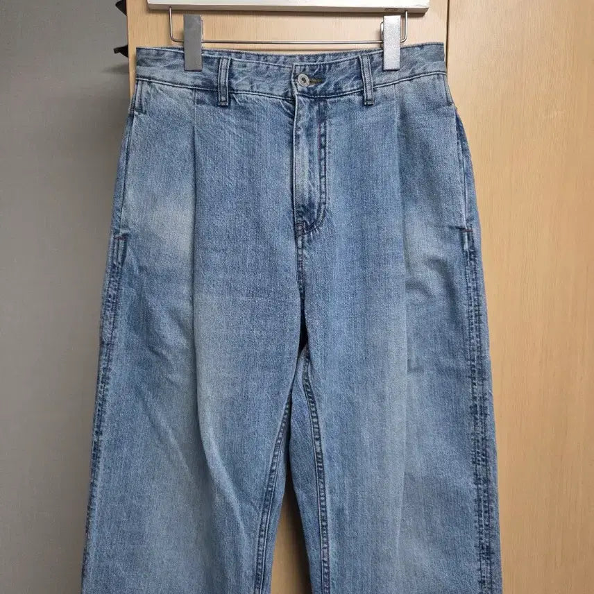 [BUNJANG] Bellier VINCENT Loose Fit Denim Pants XS (Fits 27-28) / 벨리에 VINCENT 루즈핏 데님 팬츠 xs (실제 27-28)