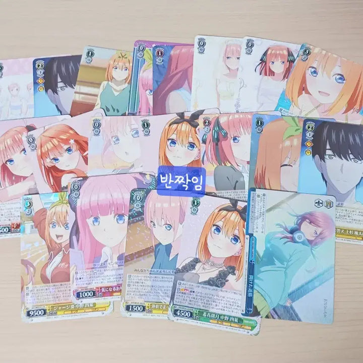 [BUNJANG] The Quintessential Quintuplets Weiss Schwarz Card Bundle Set / 오등분의신부 5등분의신부 바이스슈발츠 카드 일괄2