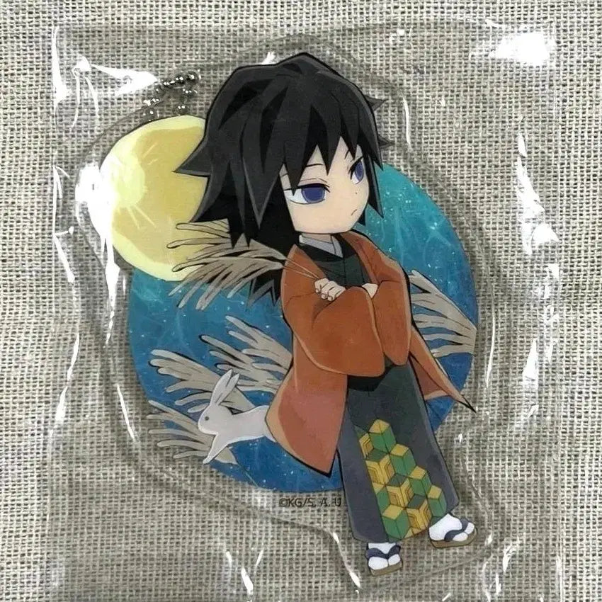 [BUNJANG] Demon Slayer Giyu Moonlit Acrylic Keyring / 귀멸의칼날 기유 달맞이 아크릴 키링