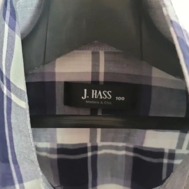 [BUNJANG] Parkland J.HASS Checked Short-Sleeve Shirt Size 100 / 파크랜드 J.HASS 체크 반팔 셔츠 100