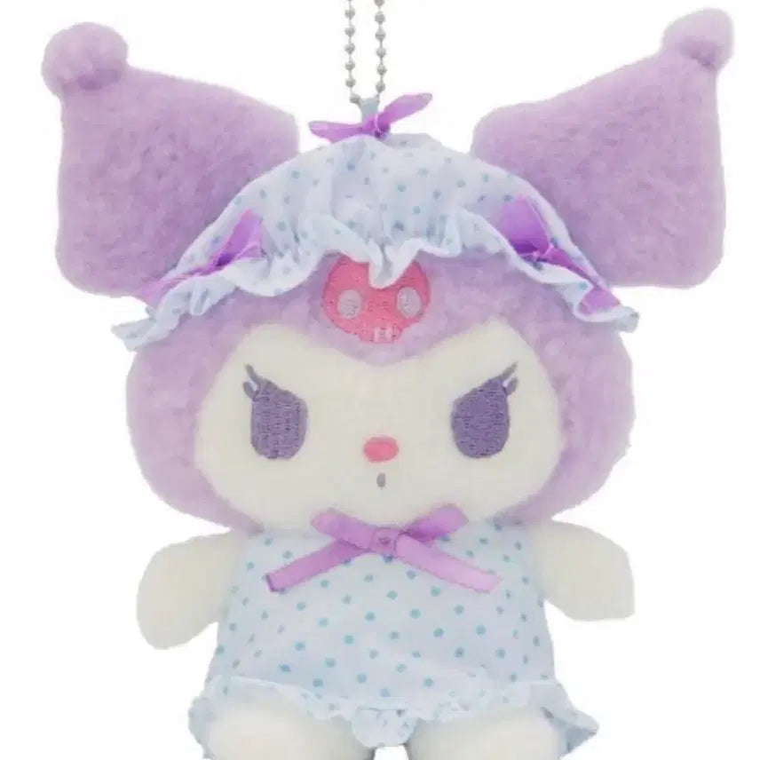 [BUNJANG] Sanrio Kuromi Plush / (새상품, 정품) 산리오 나이트캡 파자마 시리즈 쿠로미