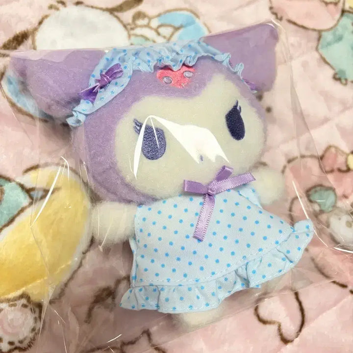 [BUNJANG] Sanrio Kuromi Plush / (새상품, 정품) 산리오 나이트캡 파자마 시리즈 쿠로미