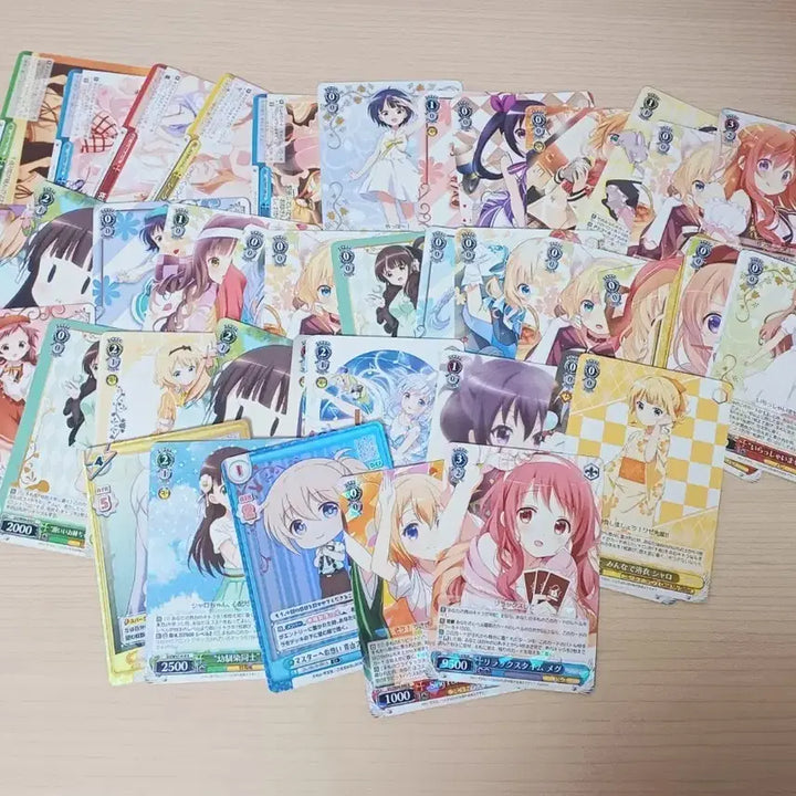 [BUNJANG] Is the Order a Rabbit? Weiss Schwarz Card Bundle Set / 주문은 토끼입니까 주문토끼 바이스슈발츠 카드 일괄3