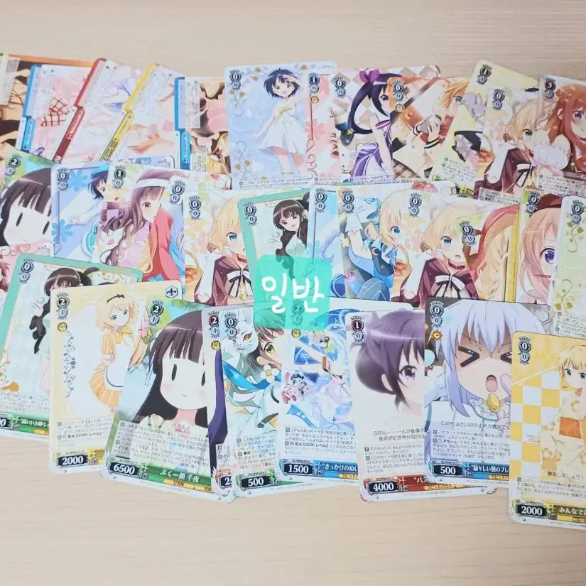[BUNJANG] Is the Order a Rabbit? Weiss Schwarz Card Bundle Set / 주문은 토끼입니까 주문토끼 바이스슈발츠 카드 일괄3