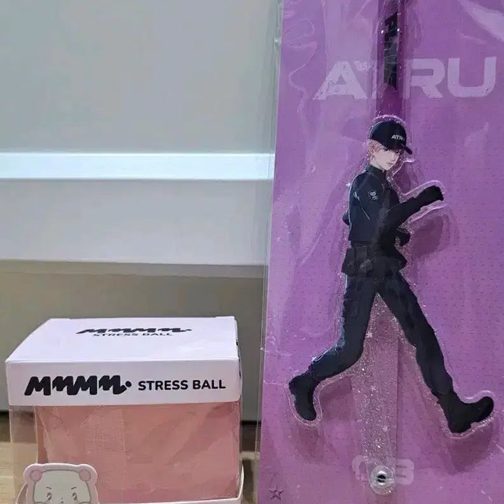 [BUNJANG] Mimeu Bambi Acrylic Keyring Set with Stress Ball / 미므 스트레스볼, 밤비 아크릴 키링 세트