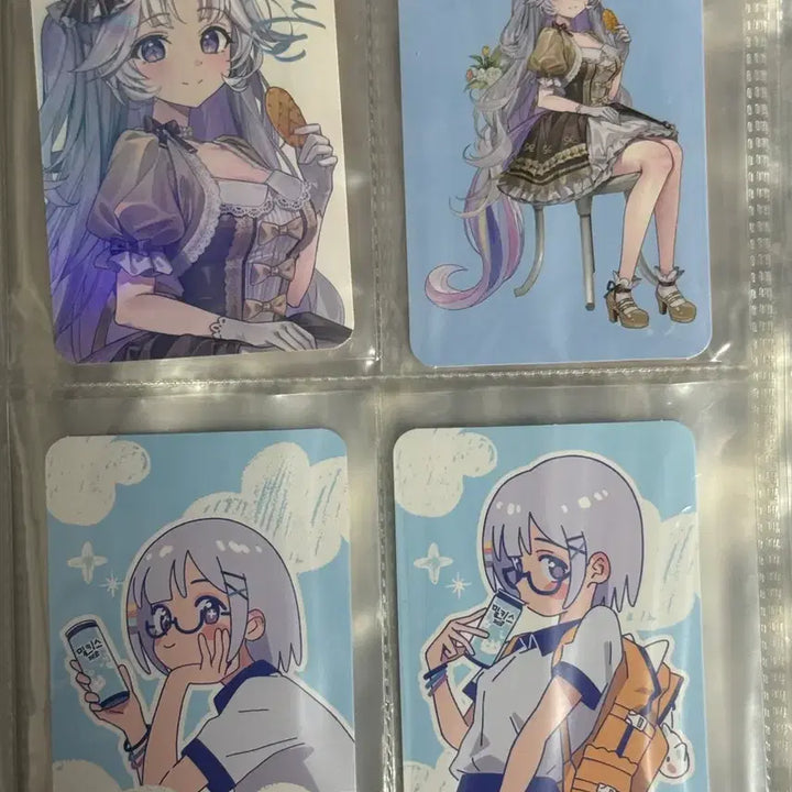 [BUNJANG] Stellive Yuni Milkyis &amp; Butter Waffle Photocard Bundle Set / 일괄)스텔라이브 유니 밀키스,버터와플 포토카드