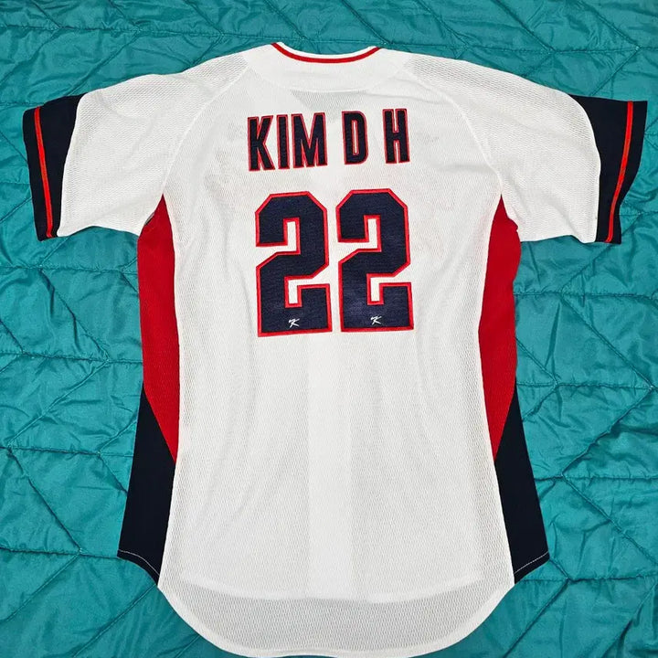 [BUNJANG] KBO Baseball National Team Uniform Kim Dong-heon Jersey (Size XL) / [판매] 야구 국가대표 유니폼 김동헌 마킹 (105 XL)