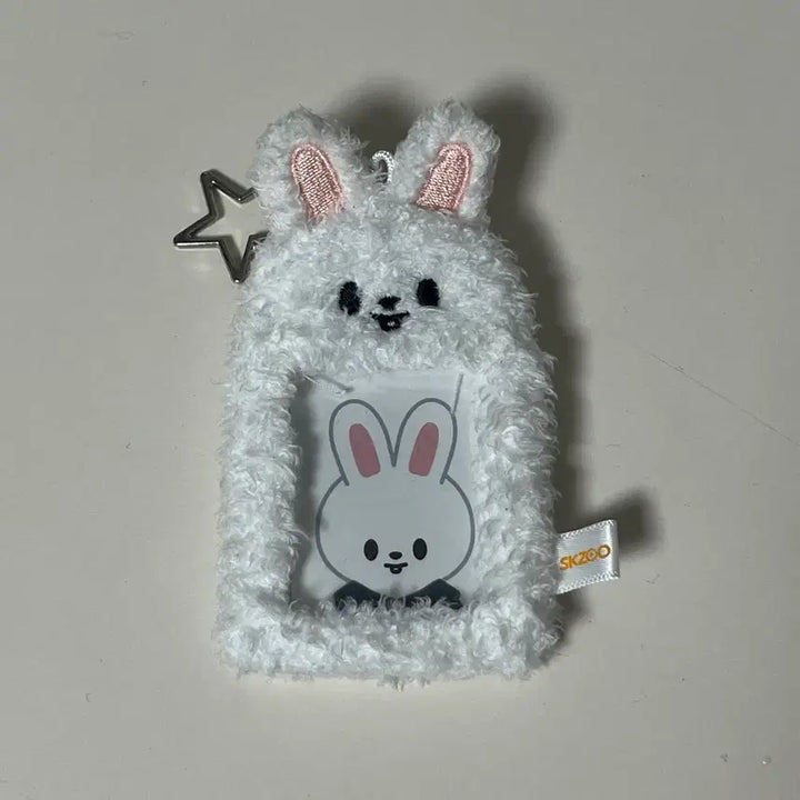 [BUNJANG] Stray Kids LeeKnow Ribbit ID Photo Holder Keyring / 스트레이키즈 스키즈 리노 리빗 증사 홀더 키링