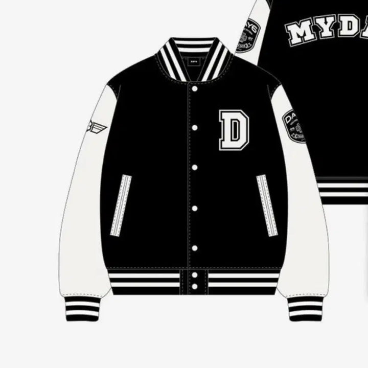 [BUNJANG] Day6 Varsity Jacket + The Decade T-Shirt Bundle Set MD Goods / 데이식스 바시티 + 더데케이드 반팔티 세트 일괄 MD 굿즈 데니멀즈