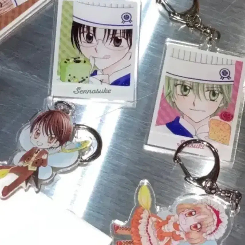 [BUNJANG] Yumeiro Patissiere Acrylic Keyring Bundle Set / 꿈빛파티시엘 팝업 아크릴 키링 일괄