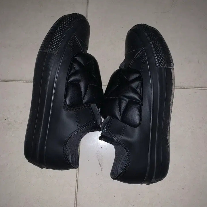 [BUNJANG] Converse All Star Platform Puff Belt Ox Black / 컨버스 올스타 플랫폼 퍼프벨트 옥스 블랙 250