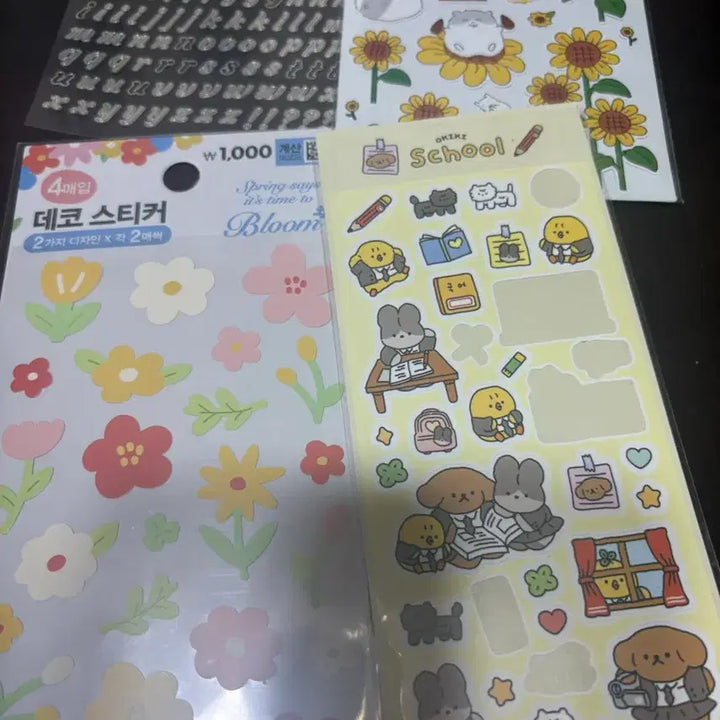 [BUNJANG] Monchhichi Sticker &amp; Masking Tape Bundle Set / Monchhichi 스티커 마테 세트 일괄