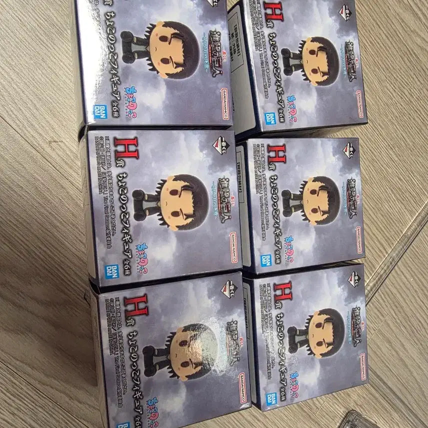 [BUNJANG] Attack on Titan Choco-no-ko Figures (Sealed &amp; Unsealed) / 진격의거인 초코노코 판매  H미개봉6 개봉4 I거인개봉2