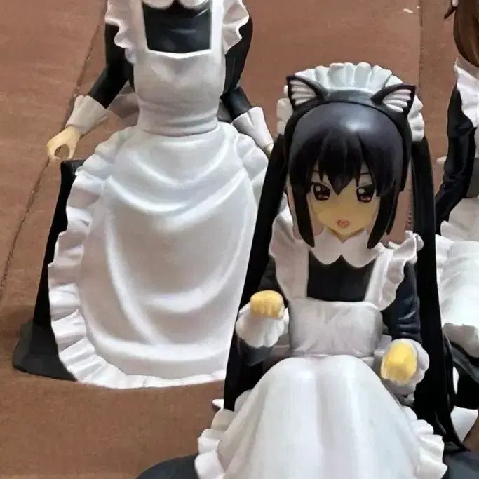 [BUNJANG] K-ON! Maid Figures Azusa &amp; Ritsu Bundle Set / 케이온 메이드 피규어 아즈사 리츠 일괄