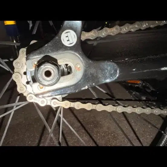 [BUNJANG] Engine 11 Neon Charcoal Track Fixie Bicycle / 개쌉급처!)판매/대차 엔진11 네온차콜 반차 픽시(설명필독*
