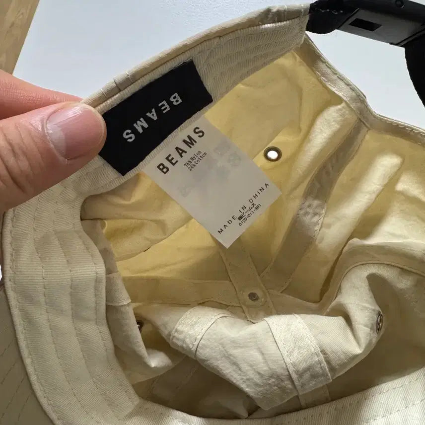 [BUNJANG] Beams Beige Cap / 빔즈 베이지 캡