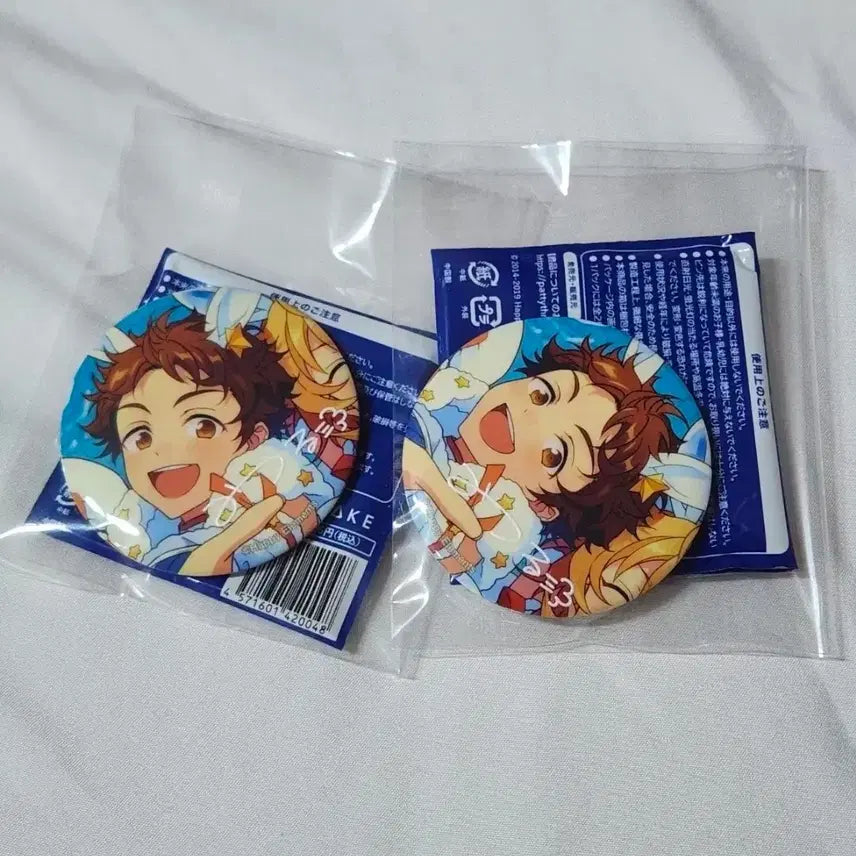 [SOLD OUT] 2개 일괄 앙스타 트립 캔뱃지 미츠루 라빗츠