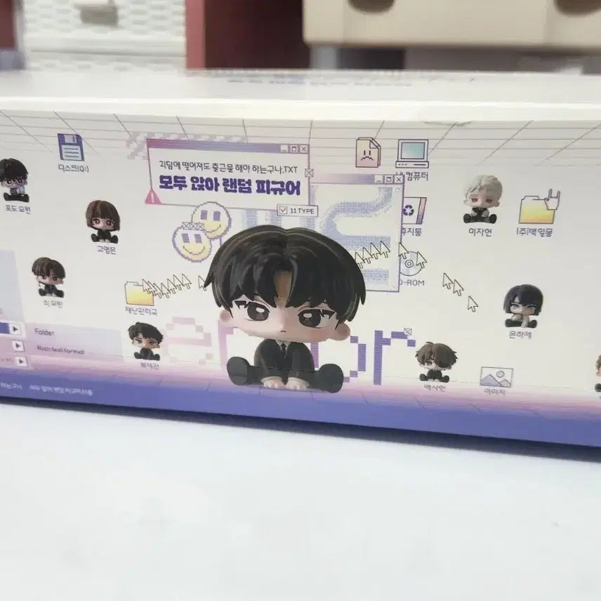 [BUNJANG] J3 Collection Phantom Office Se-sam Kim Sol-eum Sitting Figure Bundle / 괴담출근 제삼 j3 모두 앉아 피규어