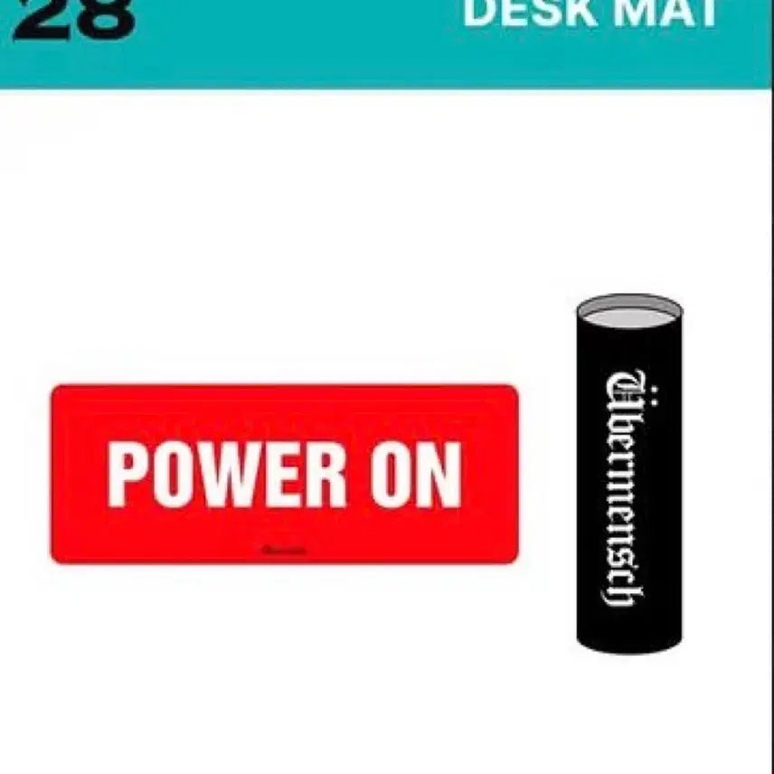 [BUNJANG] G-Dragon Overseas Exhibition Power Desk Mat / 지드래곤 해외 전시회 파워데스크메트 MD 판매