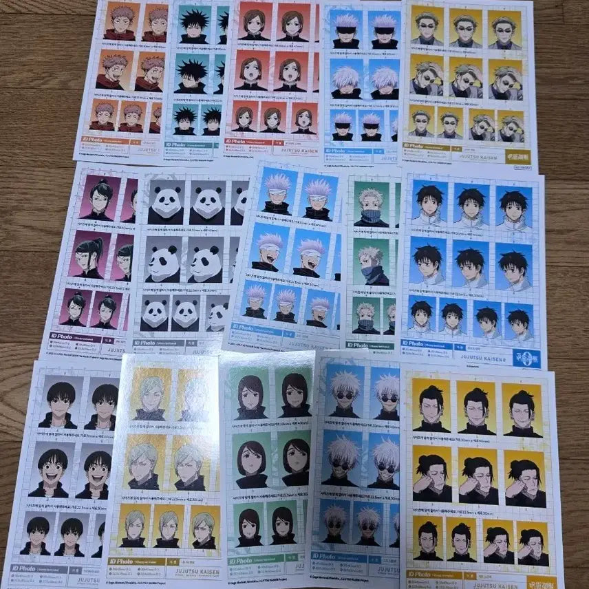 [BUNJANG] Jujutsu Kaisen Pop-up Store 30,000 Won Special Set (15 Types) / 주술회전 마파 팝업 3만원특전 15종 전종 일괄