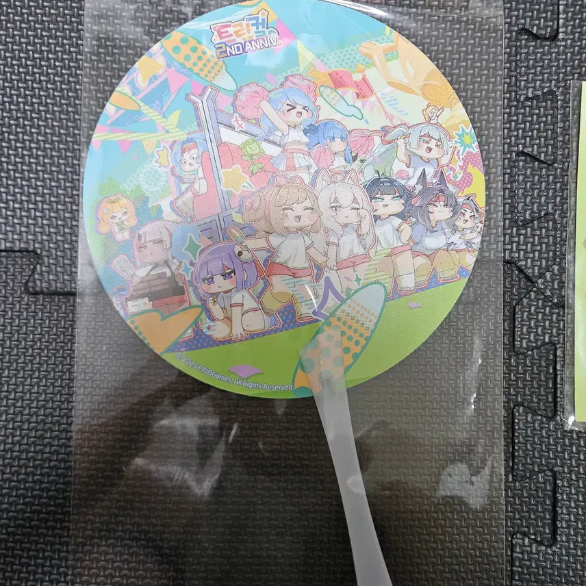 [BUNJANG] Trickcal Butter Acrylic Stand &amp; 2nd Anniversary Sports Day Fan / 일괄) 트릭컬 버터 아크릴 스탠드, 2주년 운동회 부채