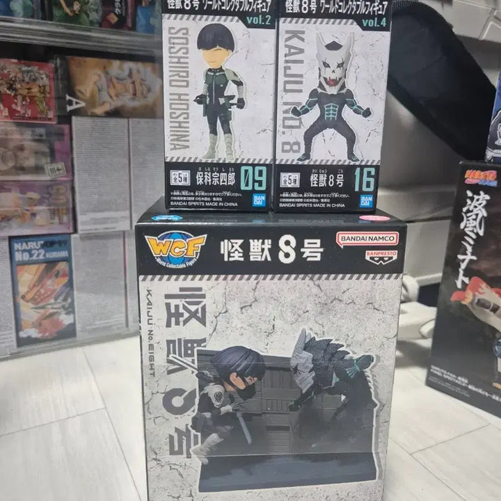 [BUNJANG] Kaiju No. 8 World Collectable Figure 3-Set / 월드 콜렉터블 피규어 괴수 8호 3종 세트