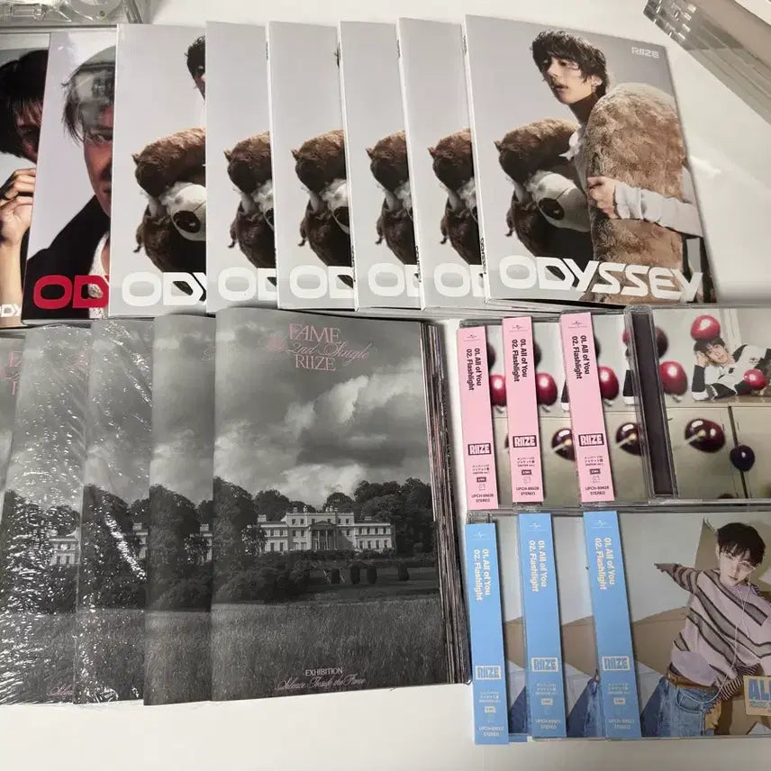 [SOLD OUT] 일괄 라이즈 전시회 엠디 개봉앨범 디아이콘 컵홀더 시그 디비디