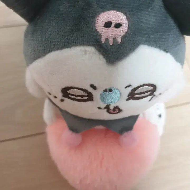 [BUNJANG] Chiikawa Kuromi Momonga Desktop Mascot Plush / 치이카와 쿠로미 모몽가 데스크탑 마스코트 누이