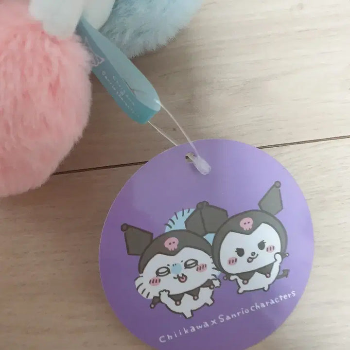 [BUNJANG] Chiikawa Kuromi Momonga Desktop Mascot Plush / 치이카와 쿠로미 모몽가 데스크탑 마스코트 누이