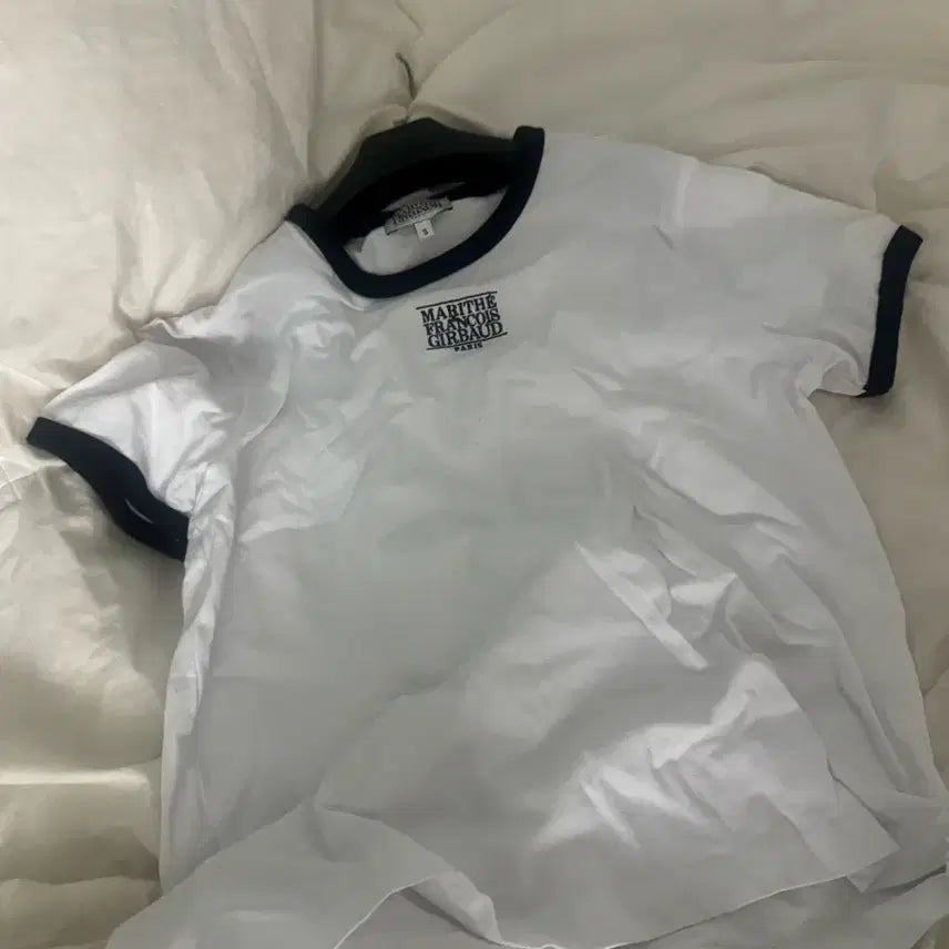 [BUNJANG] Marithe Francois Girbaud White Short Sleeve T-Shirt S / 마리떼프랑소와 화이트 반팔 s