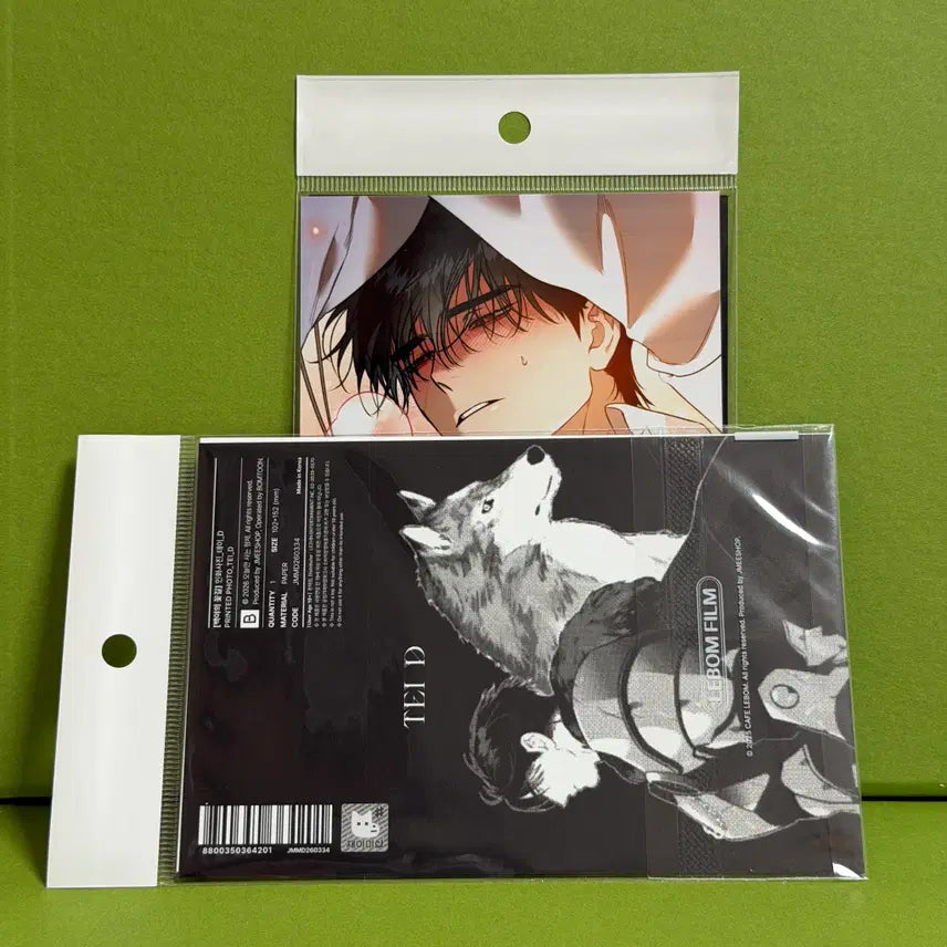 [BUNJANG] Baekya Flower Road Printed Photo Tape Mini Film Package / 백야의 꽃길 인화 사진 테이 D 1장 미니 필름 패키지 1종