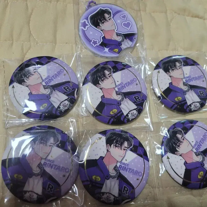 [BUNJANG] Tamonn-gun Uchiwa Fan and Can Badge Bundle Set / 타몬군 지금 어느쪽 일괄 판매 우치와, 캔뱃지