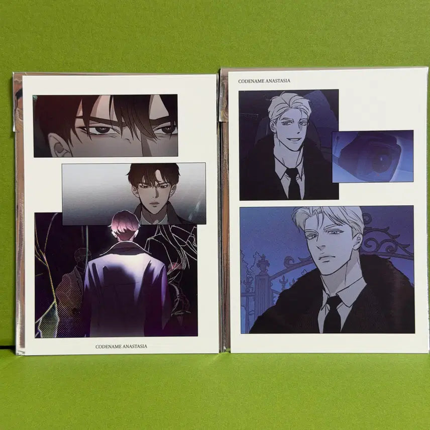 [BUNJANG] Codename Anastasia Postcard Set (2 Types) / 코드네임 아나스타샤 코드아나 엽서 2종