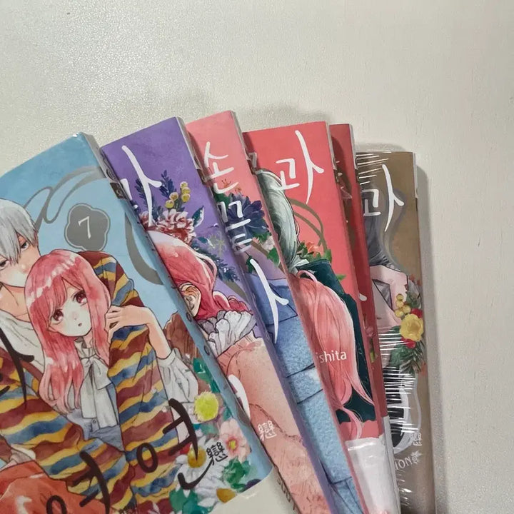 [SOLD OUT] 손끝과연연 만화책 로맨스 애니 일괄 판매